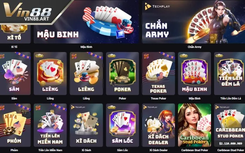 Game bài đổi thưởng và nổ hũ với giải thưởng cực lớn