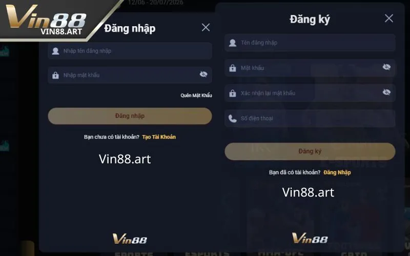 Hướng dẫn tham gia trải nghiệm dịch vụ tại Vin88